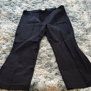 Maeve Classic Black Flare Pants